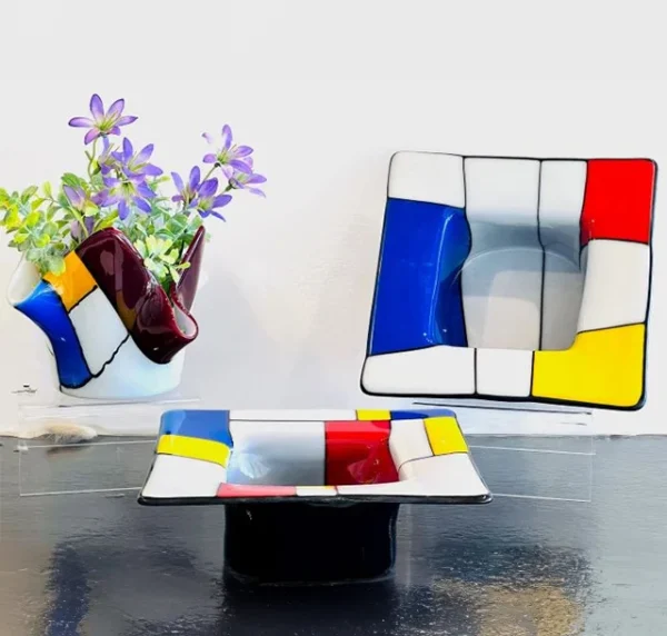 Mondrian design drop out